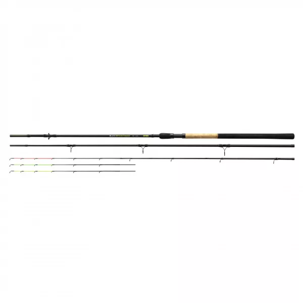 Stég Black Method Feeder 360MH 40-100gr 3+3 pezzi Canna da Feeder