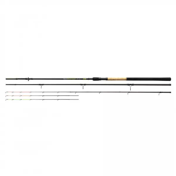 Stég Black Method Feeder 390XH 50-150gr 3+3 pezzi Canna da Feeder