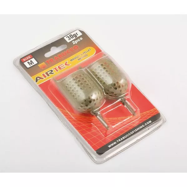 Trabucco Airtek Maggot-Pellet M 40gr Method Pasturatore 2pz