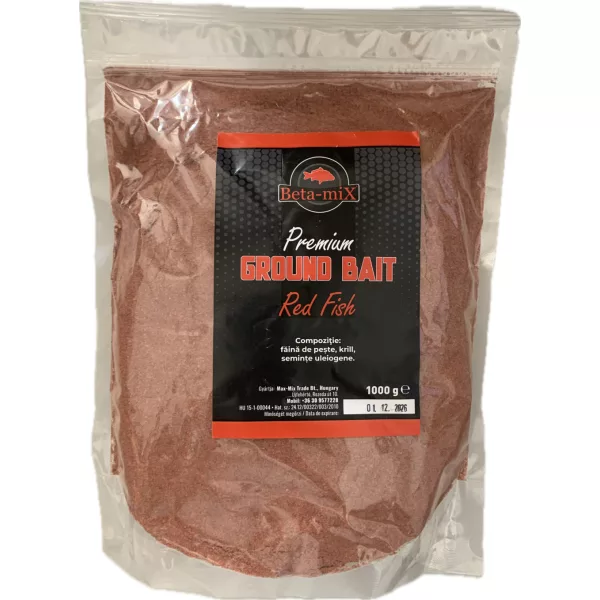 Betamix Pastura Premium Red-Fish Krill Method Mix Gambero-Calamaro 1000gr