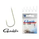 Gamakatsu LS-1310B/010 Bronzo 10 25pz/confezione Amo Feeder Spinato con paletta