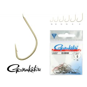   Gamakatsu LS-1810B/008 Bronzo 8 25 pz/confezione Amo Feeder con paletta e ardiglione
