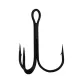 Gamakatsu Preda 13N Treble Hooks Nickel Ami a tre punte con occhiello e ardiglione #2