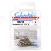 Gamakatsu Preda 13N Treble Hooks Nickel Ami a tre punte con occhiello e ardiglione #4