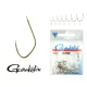 Gamakatsu LS-2260B/008 Bronzo 8 25 pz/confezione Amo da pesca a fine con paletta e ardiglione