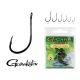 Gamakatsu G-Carp pop up Nero 1/0 10pz/confezione Amo da carpfishing con ardiglione ad occhiello