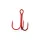 Gamakatsu Preda 13R Treble Hooks Red Amo Triplo con Occhiello e Ardiglione #4