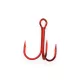 Gamakatsu Preda 13R Treble Hooks Red Amo Triplo con Occhiello e Ardiglione #4