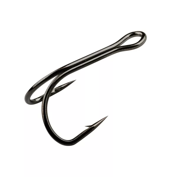 Gamakatsu Preda Double 21 Hooks Black Doppio Amo con Occhiello e Ardiglione #8