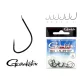 Gamakatsu LS-3510F/002 N/L Nero 2 10pz/confezione Amo da Feeder con paletta e ardiglione