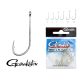 Gamakatsu LS-5213N/001 N/L Argento 1 9pz/confezione Amo da pesca per predatori con occhiello e ardiglione