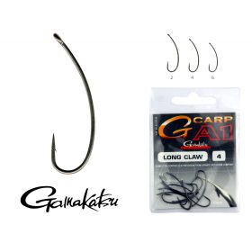   Gamakatsu G-carp A1 Long Claw Nero 2 10pz/confezione Amo da Feeder con occhiello e ardiglione