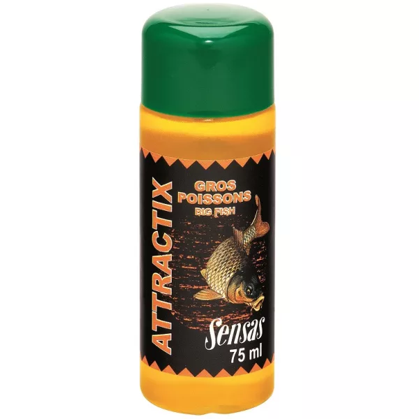 Sensas Attractix Carp-Big Fish Aroma Liquido 75ml