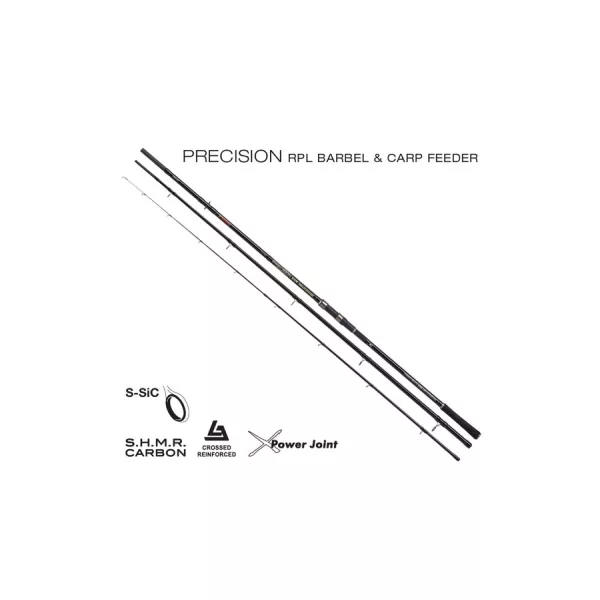 Trabucco Precision RPL Barbo e Carpa 3,9m 150gr 3+2 sezioni Canna da Feeder