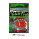 Trabucco Slurp Bait Bloodworm Blood Red Larva artificiale di zanzara 50pz