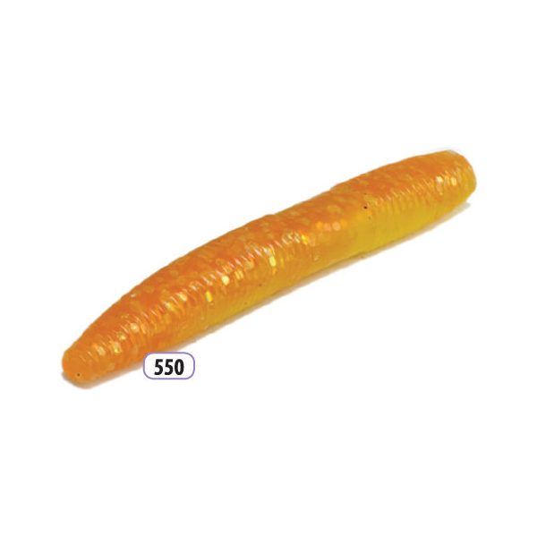 Trabucco Slurp Bait Fat Trout Worm Flame 10pz