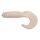 Trabucco Yummy Bait Curly Tail Bianco 4cm Esca in Plastica 8pz
