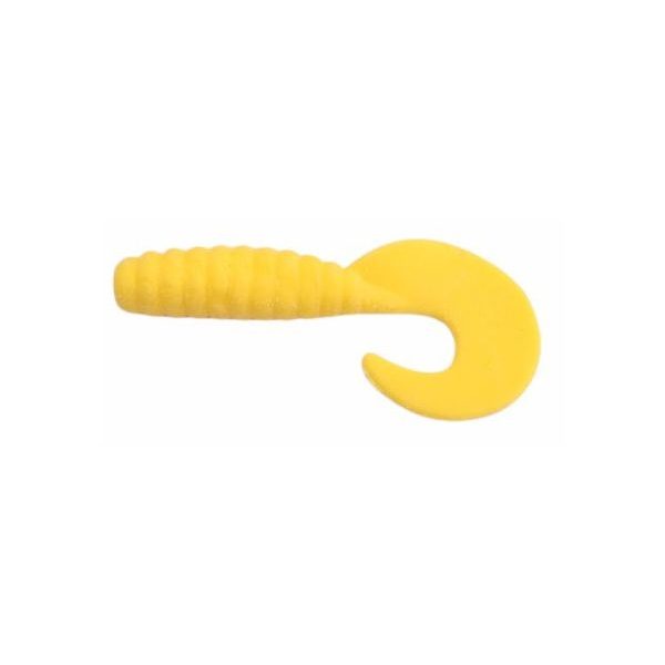 Trabucco Yummy Bait Curly Tail Crema 4cm Esca in Plastica 8pz