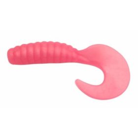   Trabucco Yummy Bait Curly Tail Bubble Gum 4cm Esca in Plastica 8pz