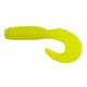 Trabucco Yummy Bait Curly Tail Giallo 4cm Esca in Plastica 8pz