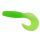 Trabucco Yummy Bait Curly Tail Verde Chartreuse 4cm Esca in Plastica 8pz