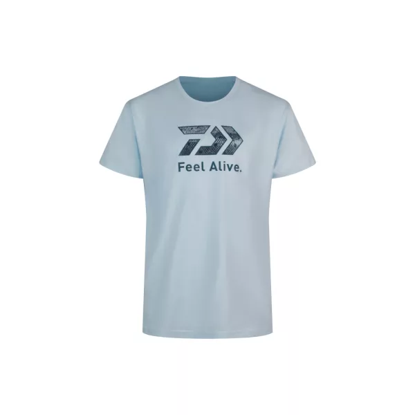 Daiwa D-VEC Trout Light Blue Póló 2XL