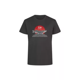 Daiwa Japan Pike Charcoal Póló L