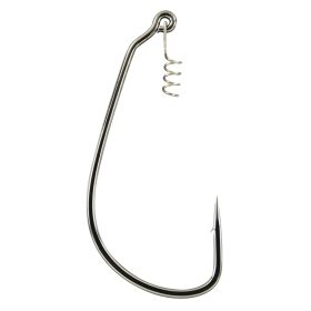 Gamakatsu Worm EWG Hooks Spring Lock Black #3/0 amo