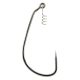 Gamakatsu Worm EWG Hooks Spring Lock Black #4/0 amo