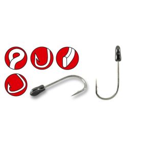 Gamakatsu Preda Trailer Hooks Black #1 Amo