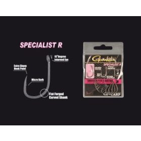   Gamakatsu G-Carp Specialist R 10/pz. Amo misura 8 Amo con ardiglione, Amo con occhiello