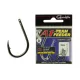 Gamakatsu A1 Team Feeder Pellet Carp Nero 6 10pz/confezione Amo da Feeder con occhiello e ardiglione