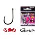 Gamakatsu Power Carp Ring Eye BB Nero 6 10pz/confezione Amo da Feeder senza ardiglione e con occhiello