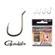 Gamakatsu Power Carp Hair Rigger Nero 12 10 pezzi/confezione Amo da feeder con occhiello e ardiglione