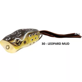Rapture Popper Frog 6cm 15gr Leop. Mud Rana in Gomma