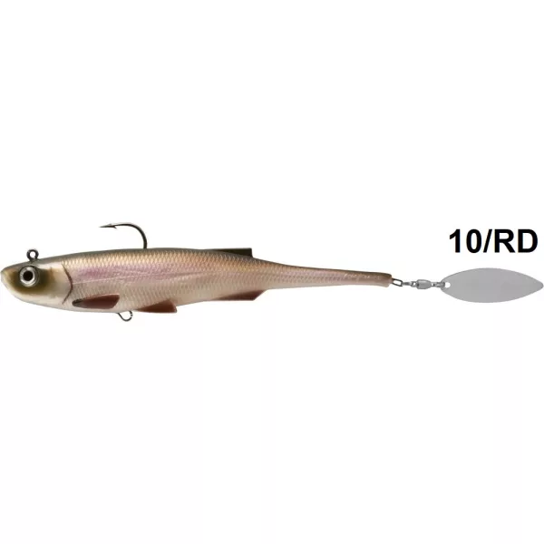 Rapture Mad Spintail Shad 10cm RD Shad in Gomma