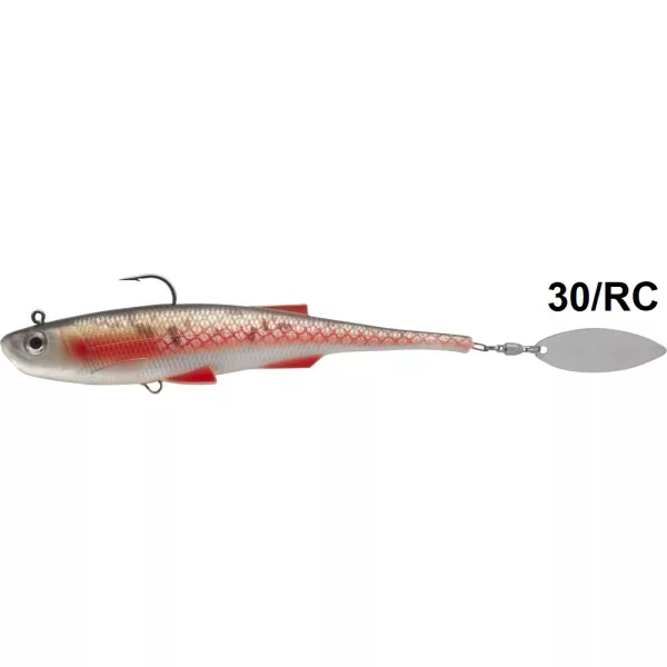 Rapture Mad Spintail Shad 10cm RC Shad in Gomma