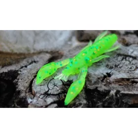   Rapture ULC Alive Craw 5cm 1,8gr Chartreuse Esca in gomma morbida 12 pz