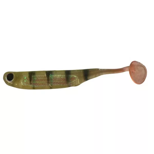 Rapture Power Minnow Hummer Tail 7,5cm Perca Esca in plastica 6 pz