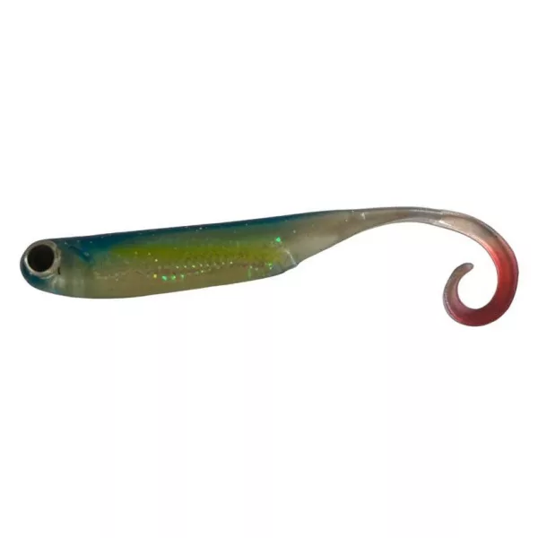 Rapture Power Minnow Curly Tail 7,5cm Ocean Shiner Esca in plastica 6 pz