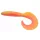 Rapture Fun Tail Grub 6,5cm Red Flame Yellow Esca in Plastica 10 pz