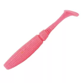   Rapture Power Shad Dual 10cm Fluo Rosa Argento Esca in gomma morbida 8pz