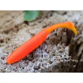   Rapture Power Shad Dual 10cm Fiamma Rossa Giallo Esca in plastica 8pz