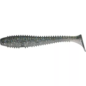   Rapture Ribbed Swing Shad 7cm Blu Fumo Esca Artificiale in Plastica 12 pz