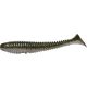 Rapture Ribbed Swing Shad 9,5cm Verde Fumo Esca Artificiale in Plastica 7 pz