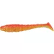 Rapture Ribbed Swing Shad 4cm Giallo Fiamma Esca in plastica 14pz