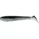 Rapture Ribbed Swing Shad 4cm Nero Argento Esca in plastica 14pz