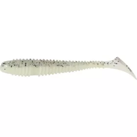 Rapture Ribbed Swing Shad 4cm Luminoso Esca in plastica 14pz