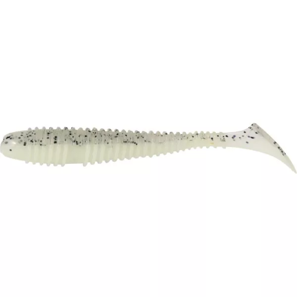Rapture Ribbed Swing Shad 4cm Luminoso Esca in plastica 14pz