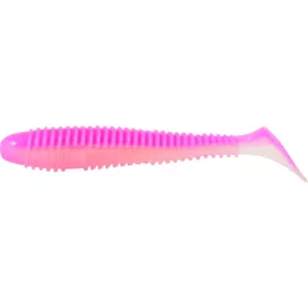   Rapture Ribbed Swing Shad 4cm Pink Shake Esca in plastica 14pz